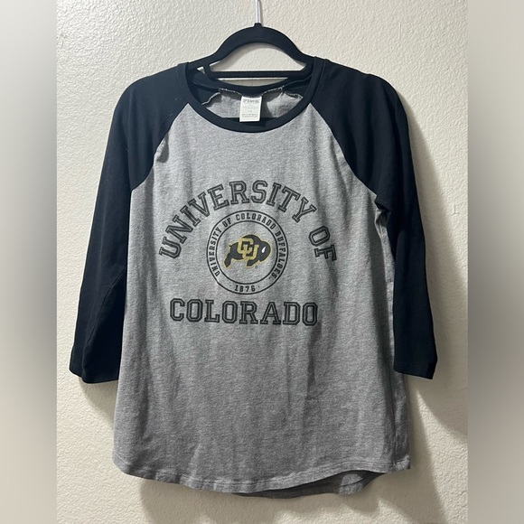 CU Buffs buffaloes 🦬 Boulder university of Colorado Pink Victoria’s Secret top - Picture 2 of 7